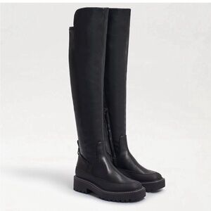 Sam Edelman Lerue Vegan Leather Over The‎ Knee Boot Women’s 7.5 NWOT